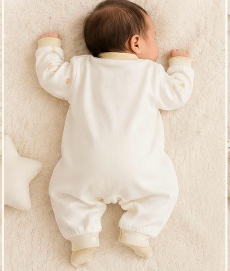 Baby Cotton Romper | Soft & Comfortable Full Sleeve Jumpsuit 👶✨