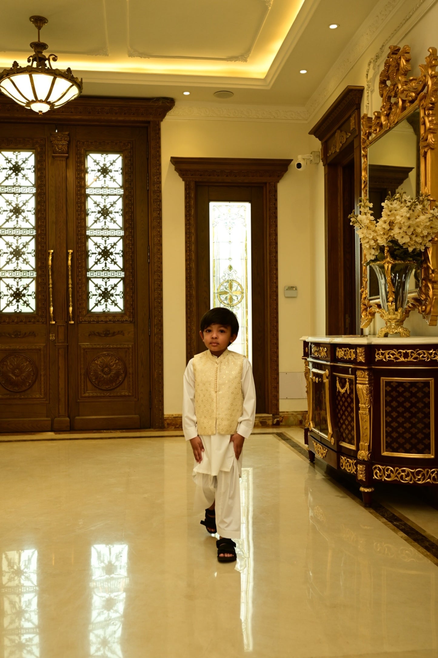 👑 Ivory Prince Waistcoat Set 👑