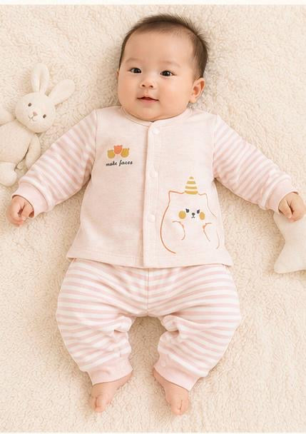 🐱 ZI Dreams Cat Print Baby Cotton Night Suit 🌙