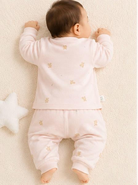 🧸 Soft Snuggles Baby Lounge Set 🩷