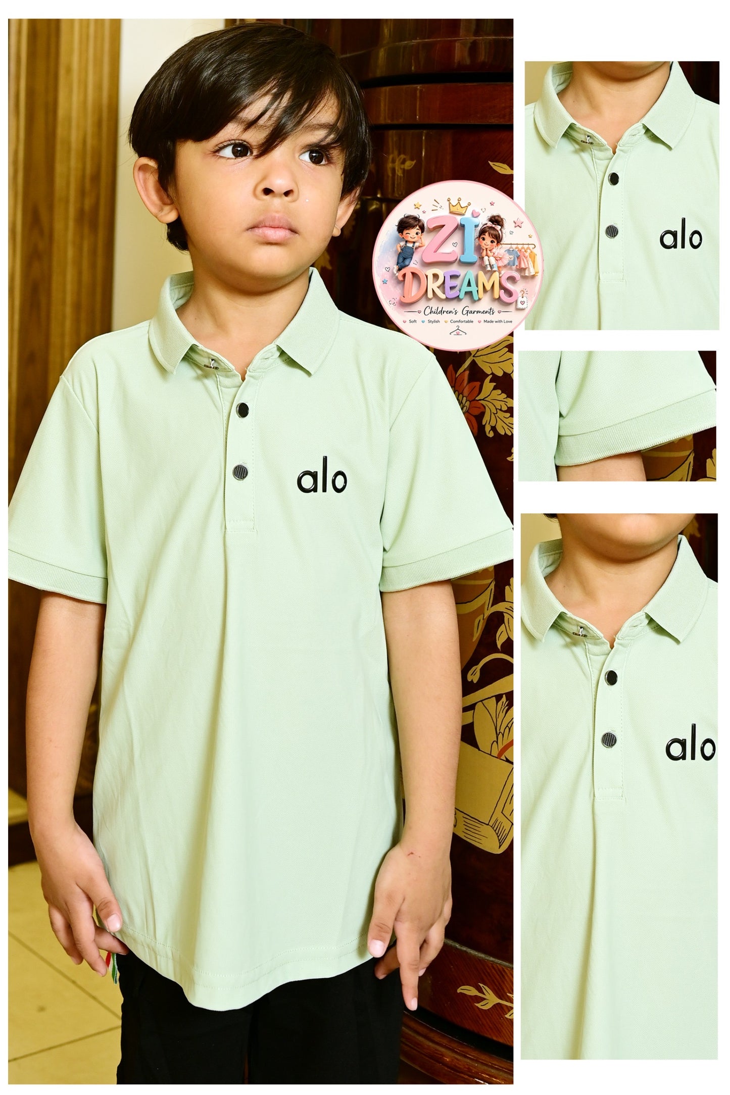 💚 Mint Breeze Polo Tee 💚
