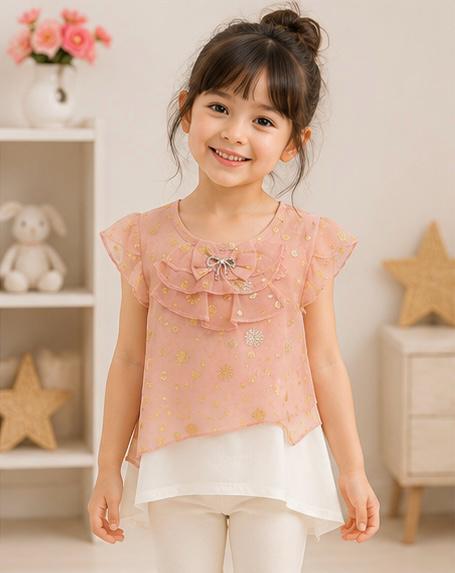 🌸 Pretty in Pink Ruffle Top Set 🌸