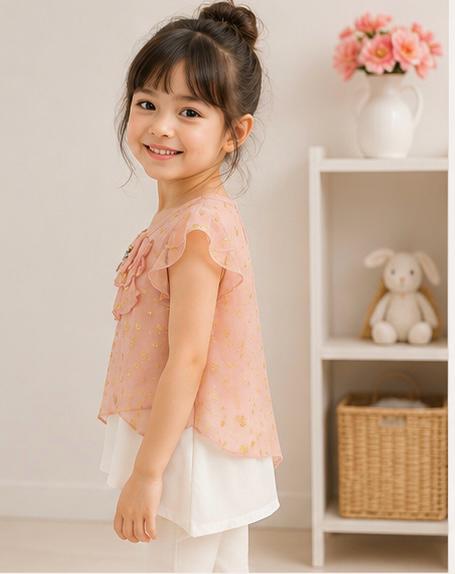 🌸 Pretty in Pink Ruffle Top Set 🌸