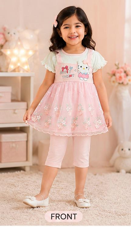 🌸 Sweet Blossom Princess Dress Set 🌸