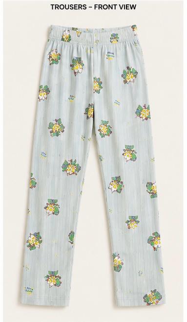 🌙 ZI Dreams Kids Night Suit – Light Blue Cotton Pajama Set 💙